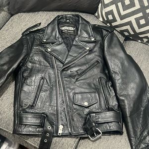 Leather jacket